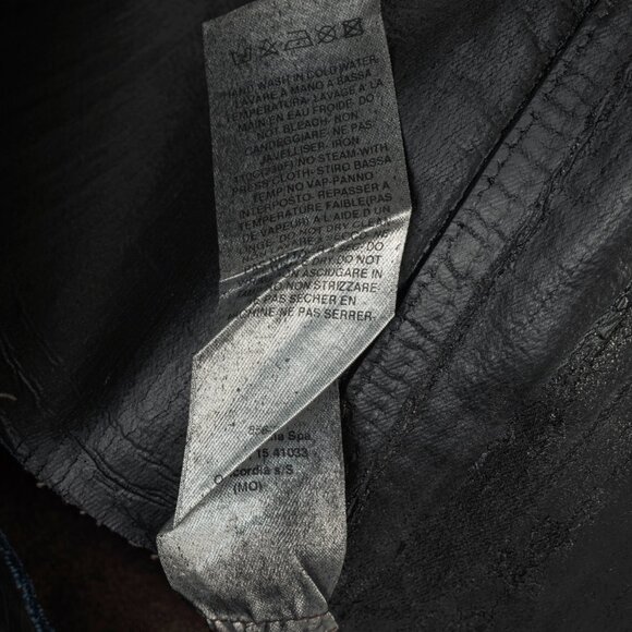 Rick Owens "Luxor" FW/23 Black Coated Strapless Bustier Mini Dress - Picture 12 of 12